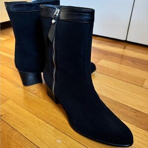 Stuart Weitzman Black Ankle Boots